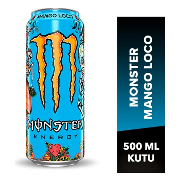 Monster Mango Loco Enerji İçeceği 12x500 Ml - Görsel 2