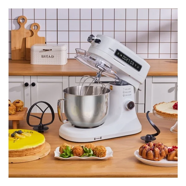 Karaca Pro Artisan Zaman Ayarlı White 1600 W 5 lt Mutfak Şefi
