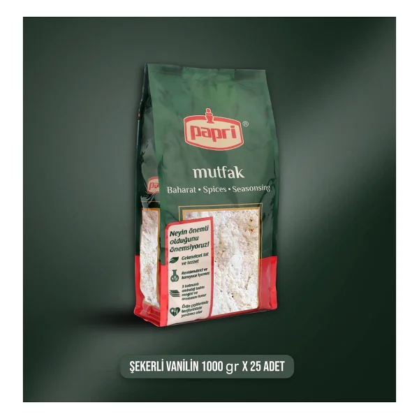 Papri Şekerli Vanilin 1 Kg - Görsel 2