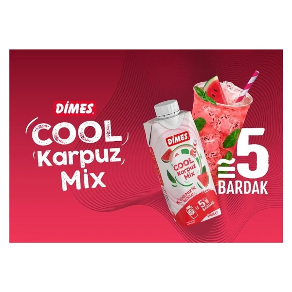 Dimes Cool Karpuz Mix 310 Ml - Görsel 4