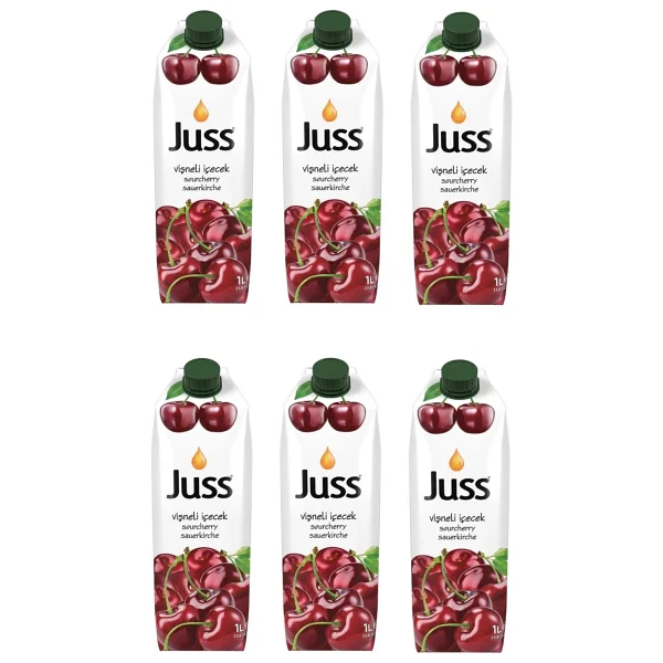 Juss Visne Meyveli Icecek 1 Lt X 6 Adet - Görsel 3