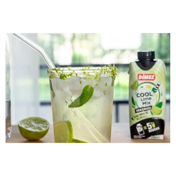 Dimes Cool Lime Şekersiz Mix 310 Ml - Görsel 3