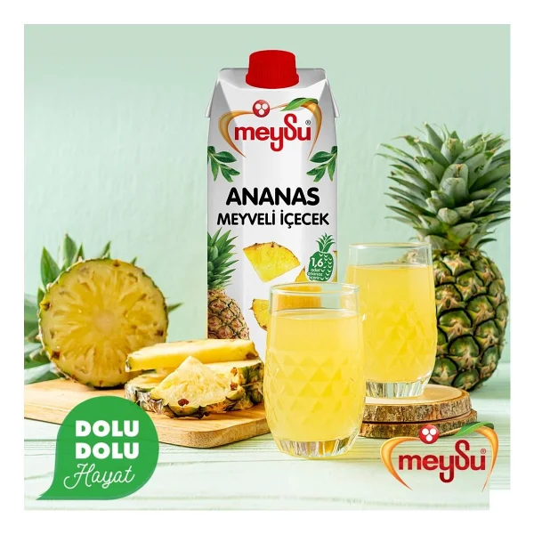 Meysu 1000 Ml Ananas Nektarı - Görsel 3