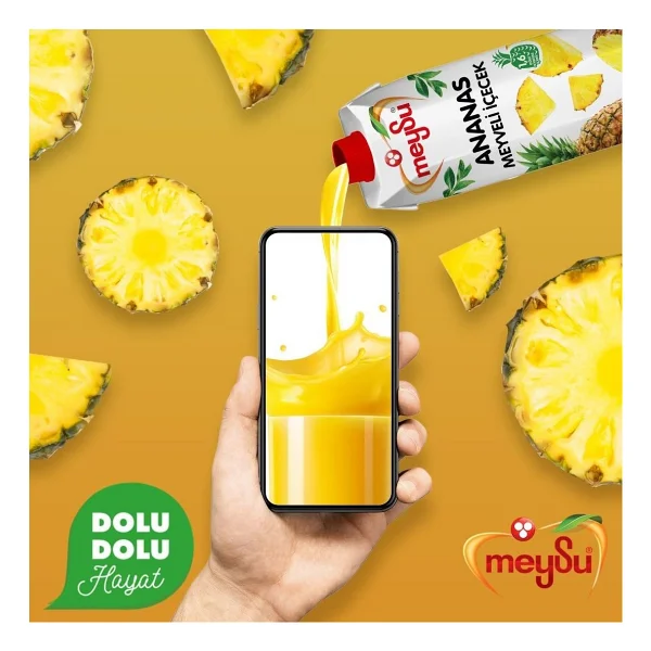 Meysu 1000 Ml Ananas Nektarı - Görsel 5