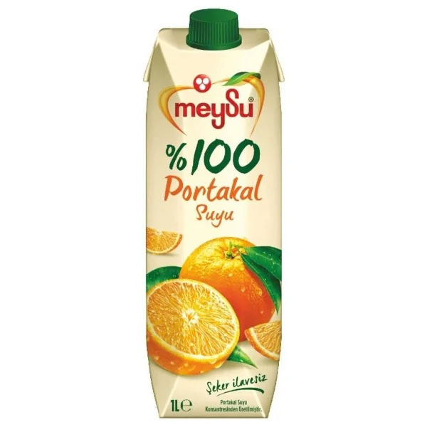 Meysu %100 Portakal Suyu 1 Lt X 6 Adet - Görsel 2