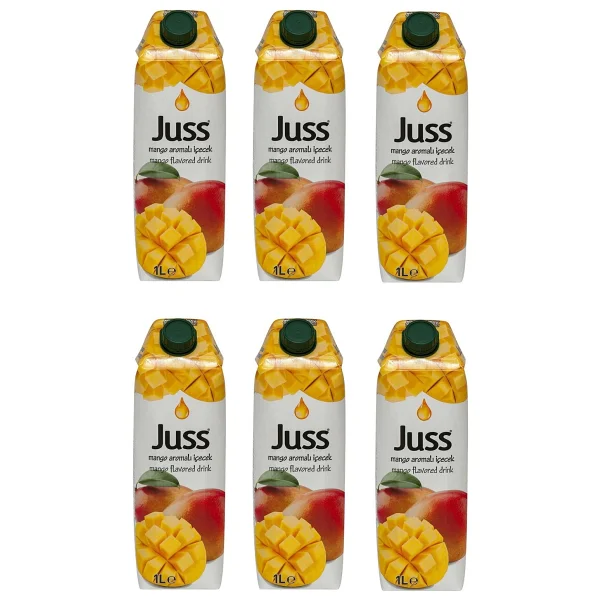 Juss Mango Aromali Icecek 1 Lt X 6 Adet - Görsel 3