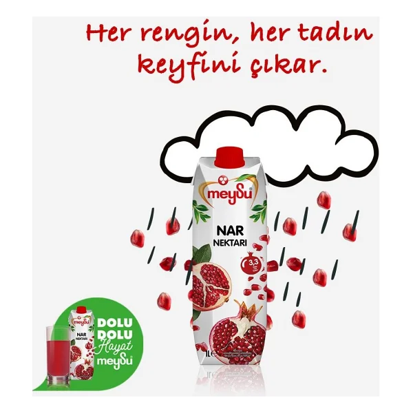 Meysu Nar Nektari 1 Lt X 6 Adet - Görsel 3