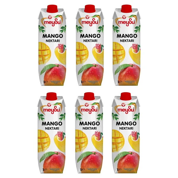 Meysu Mango Nektari 1 Lt X 6 Adet - Görsel 4
