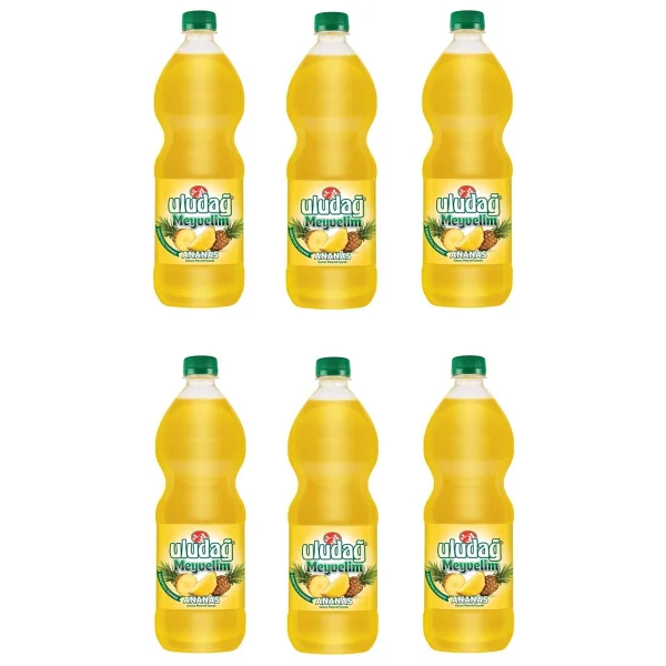 Uludağ Meyvelim Ananas 1 Lt X 6 Adet - Görsel 3
