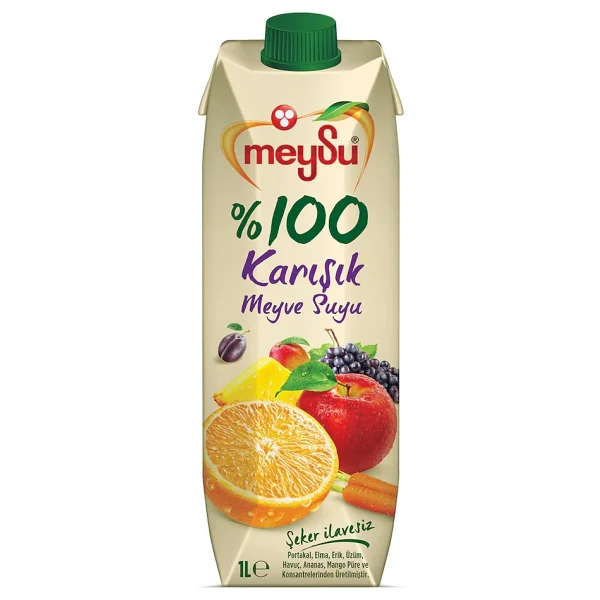 Meysu Karışık Meyve Suyu 1 Lt X 6 Adet - Görsel 2