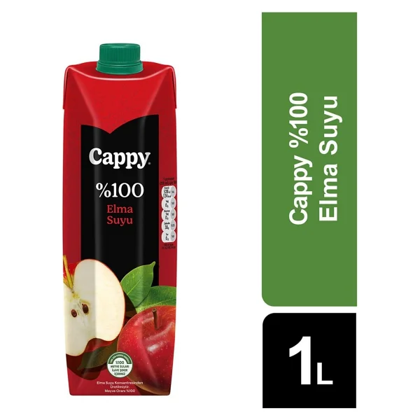 Cappy %100 Elma Suyu 1 Lt X 6 Adet - Görsel 2