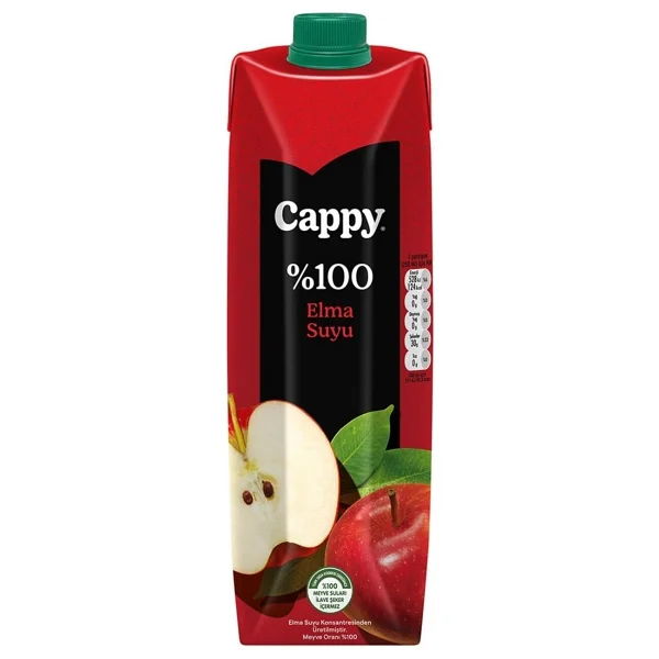 Cappy %100 Elma Suyu 1 Lt X 6 Adet - Görsel 3
