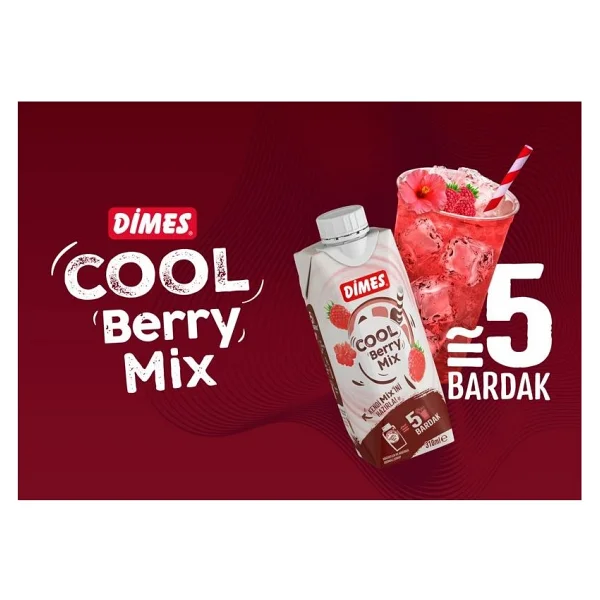Dimes Cool Berry Mix 310 Ml - Görsel 4