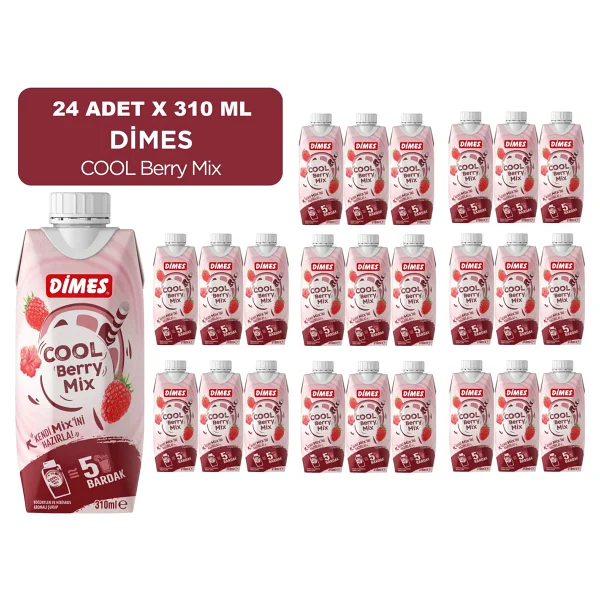 Dimes Cool Beryy 310 Ml X 24 Adet - Görsel 4