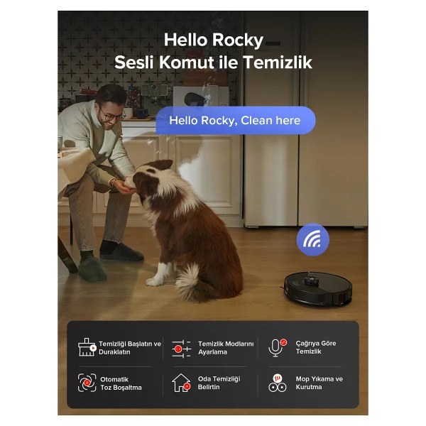 Roborock S8 Maxv Ultra Siyah Çöp İstasyonlu Akıllı Robot Süpürge - Görsel 7