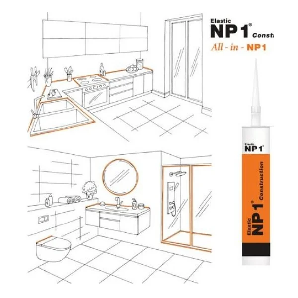 Np1 Ms Polimer 290 Ml 25 Adet Mastik - Görsel 4