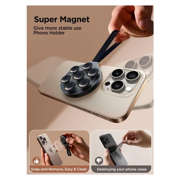Joyroom Jr-Zs393 Vakumlu Manyetik Telefon Tutucu - Görsel 3