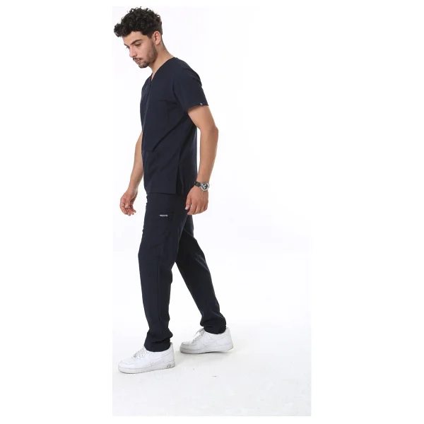 Tbuniform Lacivert Likralı Üniforma - 2xl - Görsel 2