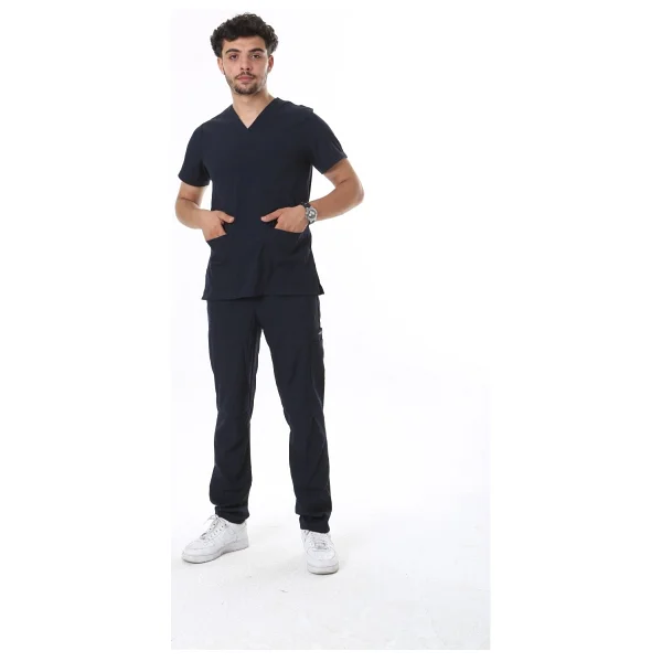 Tbuniform Lacivert Likralı Üniforma - 2xl - Görsel 3