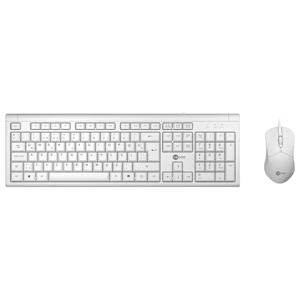 Lenovo Lecoo Cm101 Kablolu Klavye Mouse Seti - Görsel 2