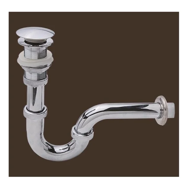 Donau Krom Lavabo Sifonu Pop-Up Q32 Mm U Borulu - Görsel 3