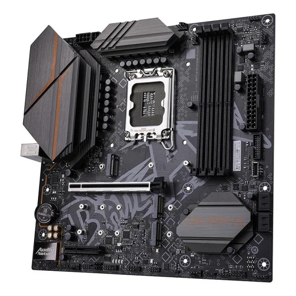 Colorful Battle-Ax B760m-K V20 Intel Lga1700 DDR5 Micro Atx Anakart - Görsel 2