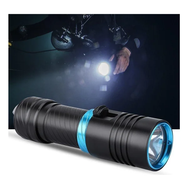 Valkyrie Xq-10 2000 Lümen LED Dalış Feneri - Görsel 3