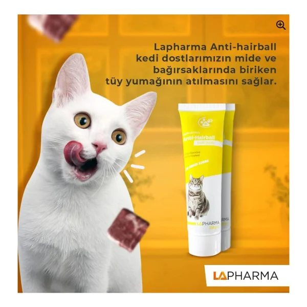 Lapharma Anti-Hairball 100 gr Malt Kedi Macunu - Görsel 2