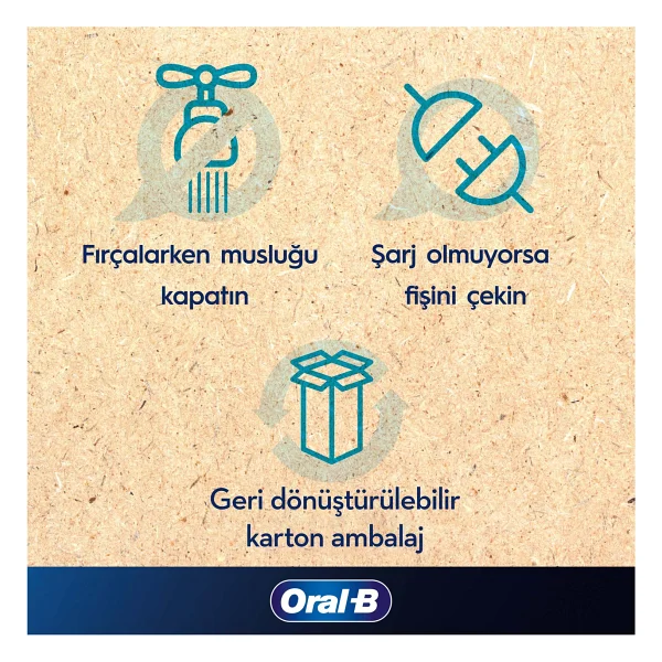 Oral-B Pro 3 3500 Şarjlı Diş Fırçası - Görsel 6