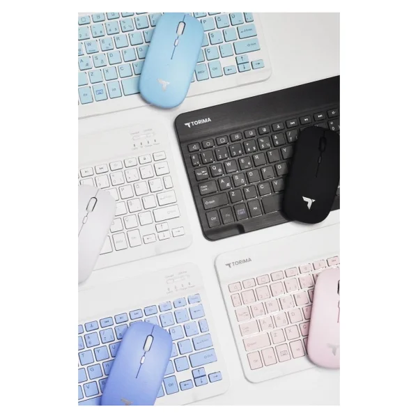 Torima Tmk-04 Mor Tkl Kablosuz Klavye Mouse Seti - Görsel 3