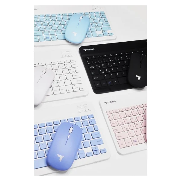 Torima Tmk-04 Mor Tkl Kablosuz Klavye Mouse Seti - Görsel 4
