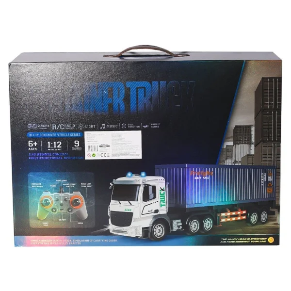 Gepettoys Konteyner Hj8006-1 Uzaktan Kumandalı Tır - Görsel 3