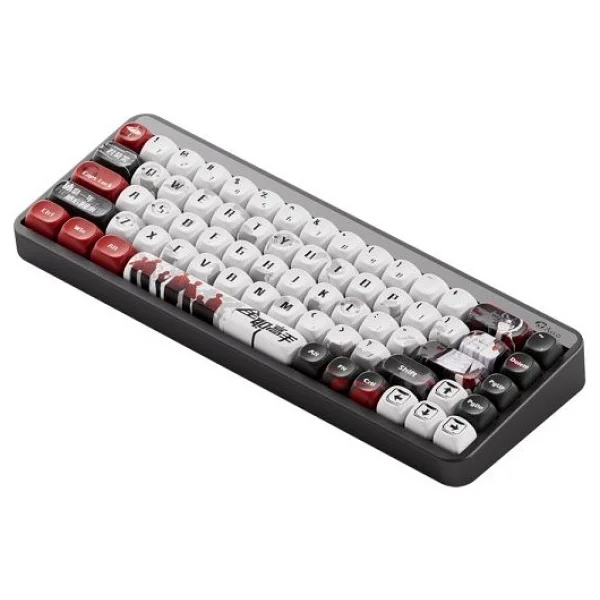 Akko Jın01 The King's Avatar – Ye Xiu RGB %65 Tkl Rosewood Switch Kablolu/Kablosuz Mekanik Oyuncu Klavyesi - Görsel 2