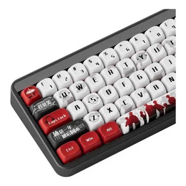 Akko Jın01 The King's Avatar – Ye Xiu RGB %65 Tkl Rosewood Switch Kablolu/Kablosuz Mekanik Oyuncu Klavyesi - Görsel 3