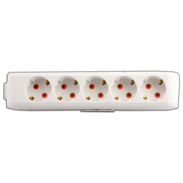Viko Multi-let 90113501 Topraklı Beyaz 1 m 5'li Priz - Görsel 2