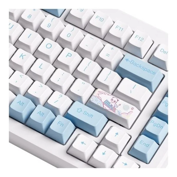 Akko Mod007 He PC Stellar Journey RGB Tkl Cream Yellow Magnetic Switch Kablolu Mekanik Oyuncu Klavyesi - Görsel 5