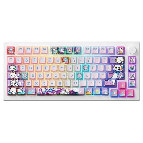 Akko Mod007b 7th Anniversary RGB %75 Tkl V3 Piano Pro Switch Kablolu/Kablosuz Mekanik Oyuncu Klavyesi - Görsel 2