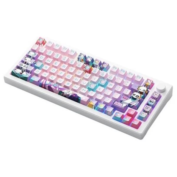 Akko Mod007b 7th Anniversary RGB %75 Tkl V3 Piano Pro Switch Kablolu/Kablosuz Mekanik Oyuncu Klavyesi - Görsel 4