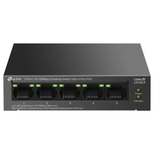 Tp-Link Ls105lp 5 Port Poe Switch - Görsel 10