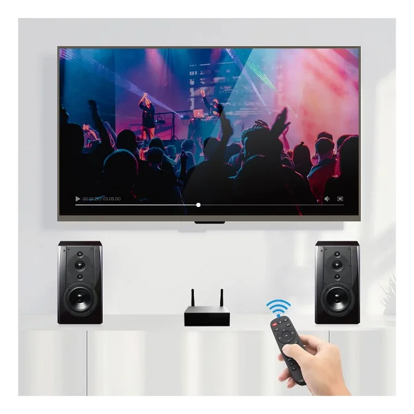 Arylic A50+ Wi-Fi & Bluetooth Class D Audio Amfi (2x50w) - Görsel 4