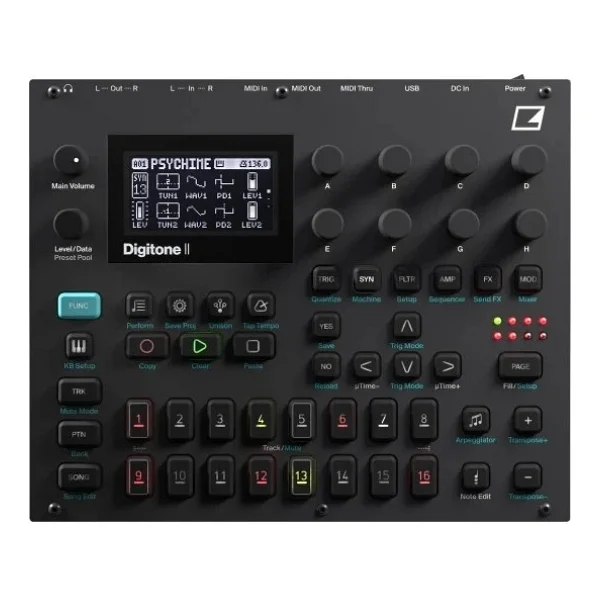 Elektron Digitone Iı 16 Sesli Polifonik Dijital Synthesizer - Görsel 4