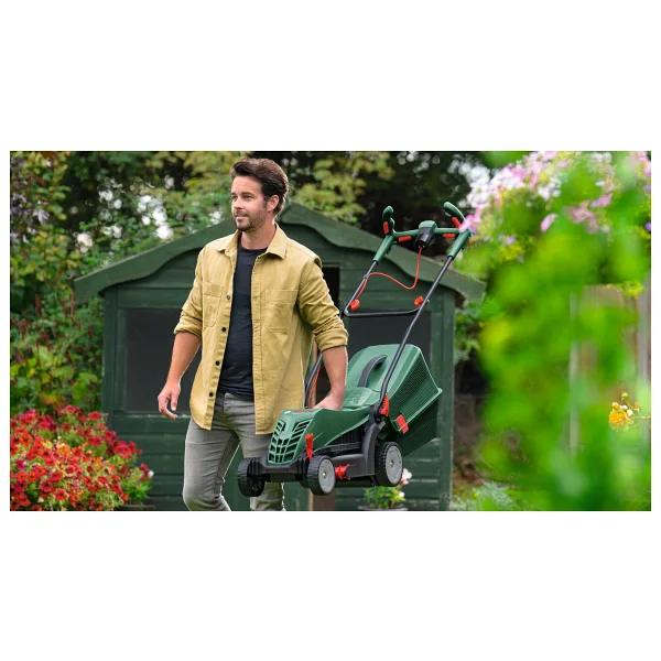 Bosch Universalrotak 34-405 1300 W Elektrikli Çim Biçme Makinesi - Görsel 3