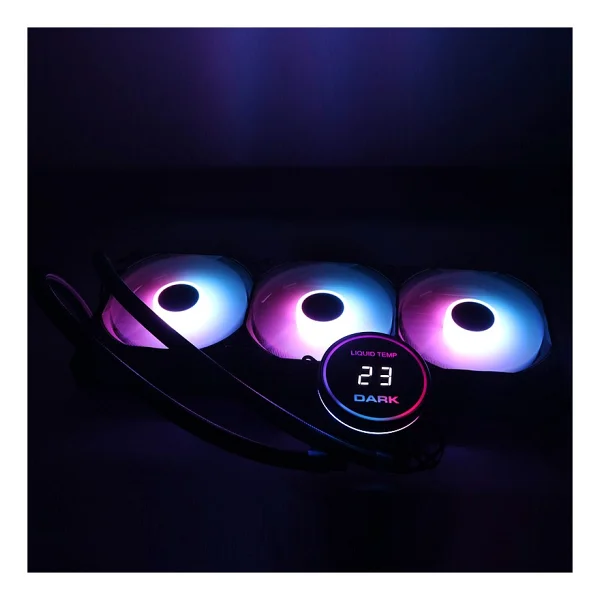 Dark Freezer W362 Dkccw362 Argb 360 Mm İşlemci Sıvı Soğutucu - Görsel 3