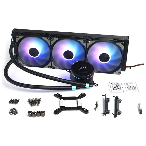 Dark Freezer W362 Dkccw362 Argb 360 Mm İşlemci Sıvı Soğutucu - Görsel 5