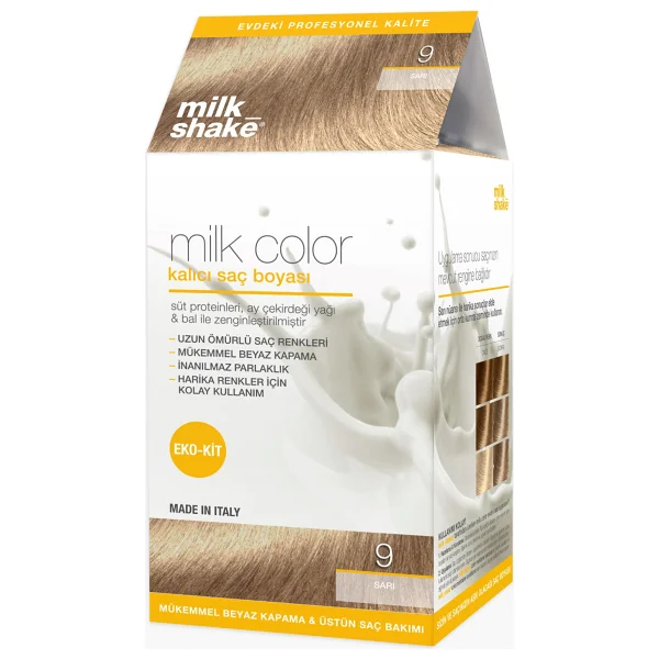 Milk Shake Milk Color Kalıcı 7.43 Orta Kumral Bakır Dore Saç Boyası - Görsel 8