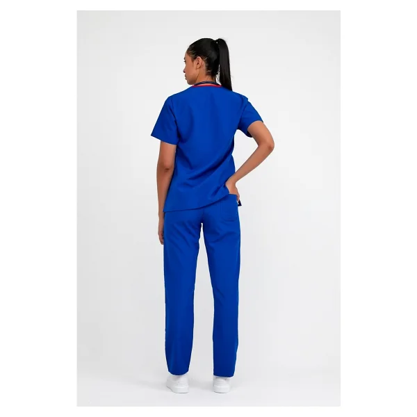 Tbuniform Sax Likralı Üniforma - Saks Mavi - XL - Görsel 5