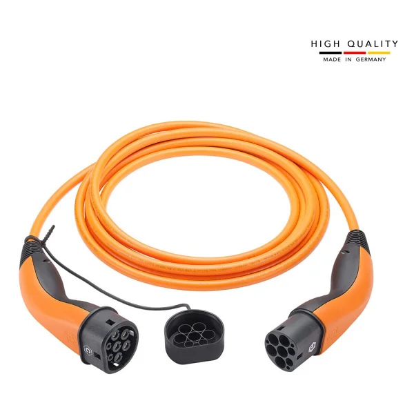 Lapp Elektrikli Araç 22 Kw, 32A, Üç Fazlı, Mod3, 5m Tip2 Şarj Kablosu - Tüm Araçlarla Uyumlu - Görsel 4