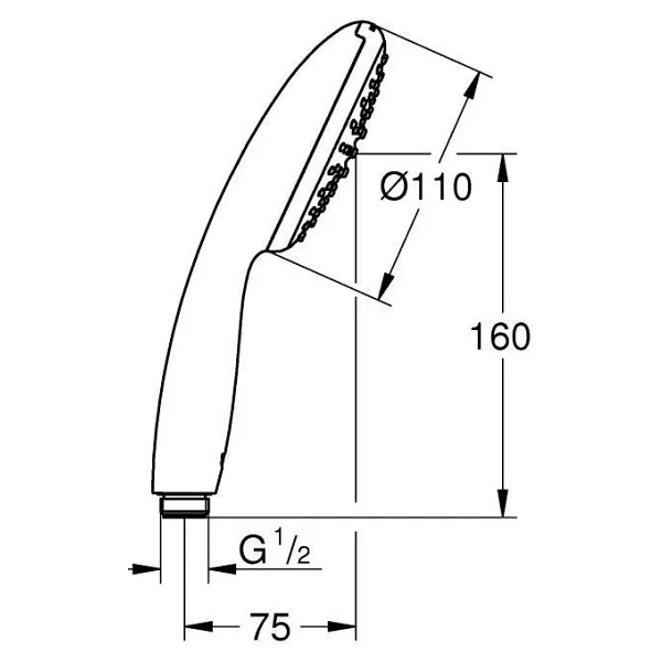 Grohe Tempesta 27923003 110 El Duş Başlığı - Görsel 5