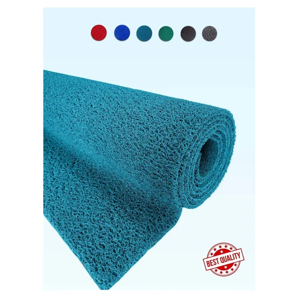 Mr Milrey Kıvırcık Plastik Paspas - Kalınlık 14 Mm / Islak & Kaydırmaz Iç Ve Dış Zeminler - Gri - 100 X 50 Cm - Görsel 6