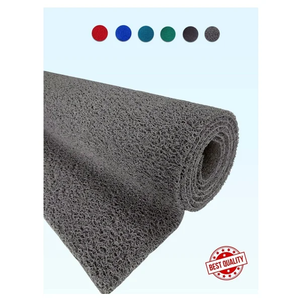 Mr Milrey Kıvırcık Plastik Paspas - Kalınlık 14 Mm / Islak & Kaydırmaz Iç Ve Dış Zeminler - Gri - 100 X 50 Cm - Görsel 7